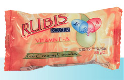 Mydo w kostce Rubis z prowitamin A+E